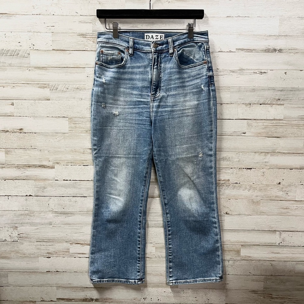 DAZE Hug Your Body High-Rise Bootcut Jeans